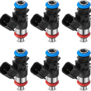 BDFHYK Inyector de combustible 0280158233 compatible con Dodge Charger Grand Caravan Jeep Ram 1500 Chrysler 200 300 3.6L V6 Kit de repuesto BDFHYK Inyector de combustible 0280158233 compatible con Dodge Charger Grand Caravan Jeep Ram 1500 Chrysler 200 300 3.6L V6 Kit de repuesto