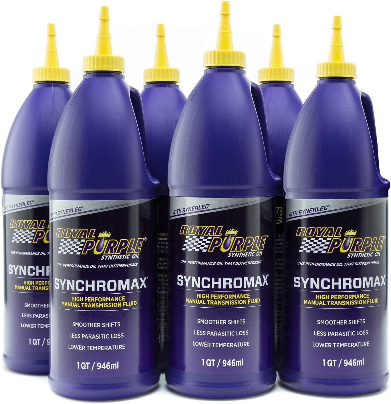 Royal Purple 01512 Synchromax – Líquido de transmisión manual (6 cuartos de galón)
