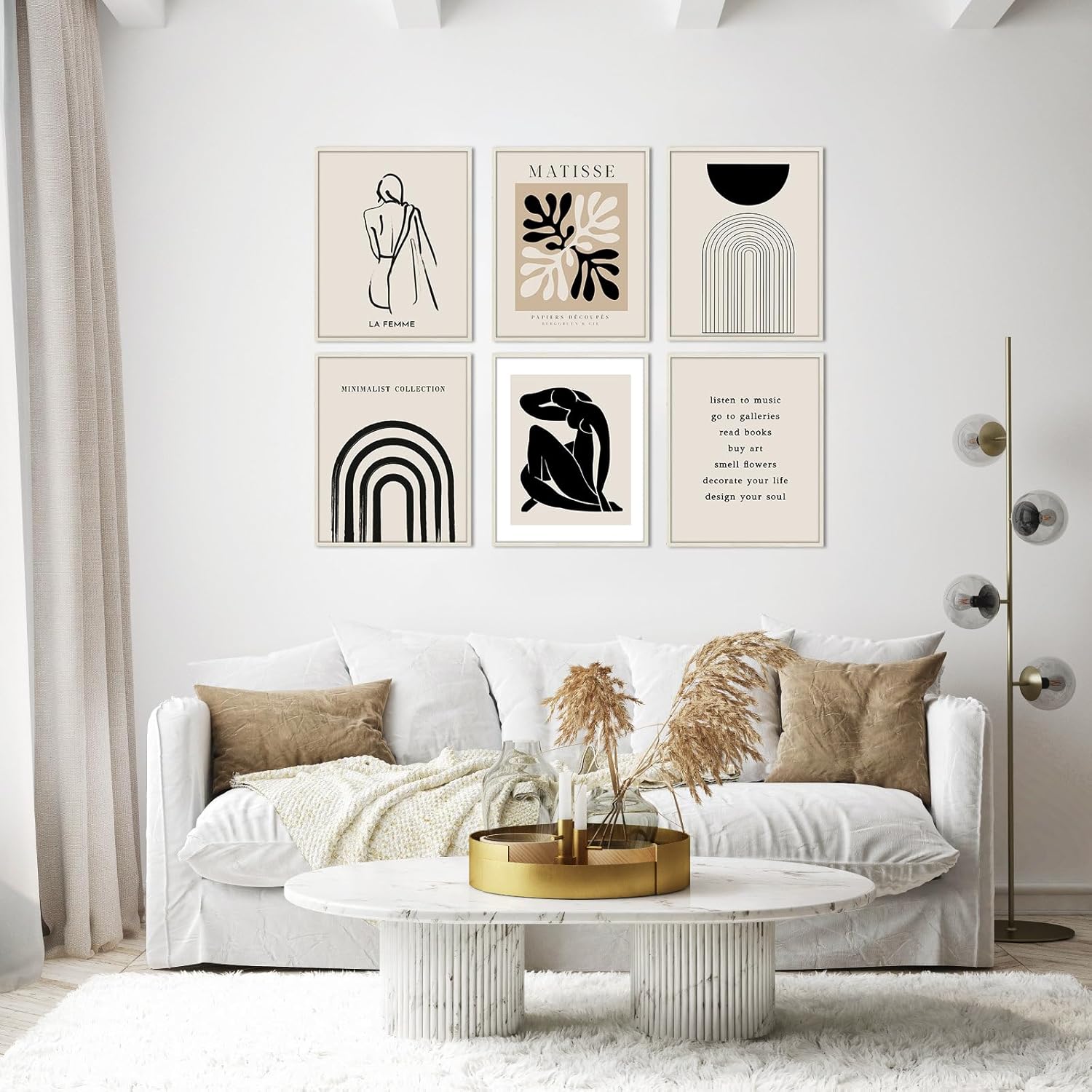 Matisse – Pósteres para estética de habitación, póster abstracto minimalista de pared, impresiones artísticas de pared de Matisse, carteles de