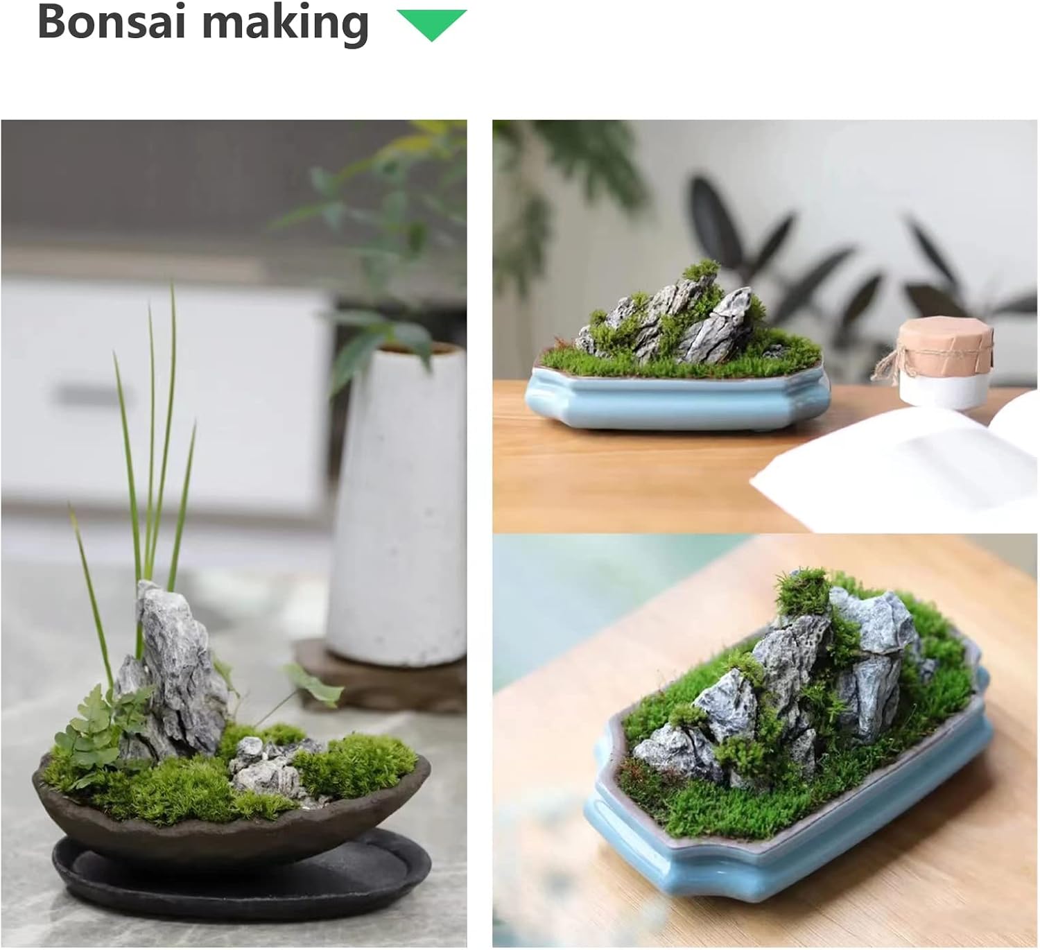 KINGRUI – Piedra de roca natural Seiryu, piedra de dragón, adecuada para modelos de paisajismo de acuarios y decoración de peceras, recintos de