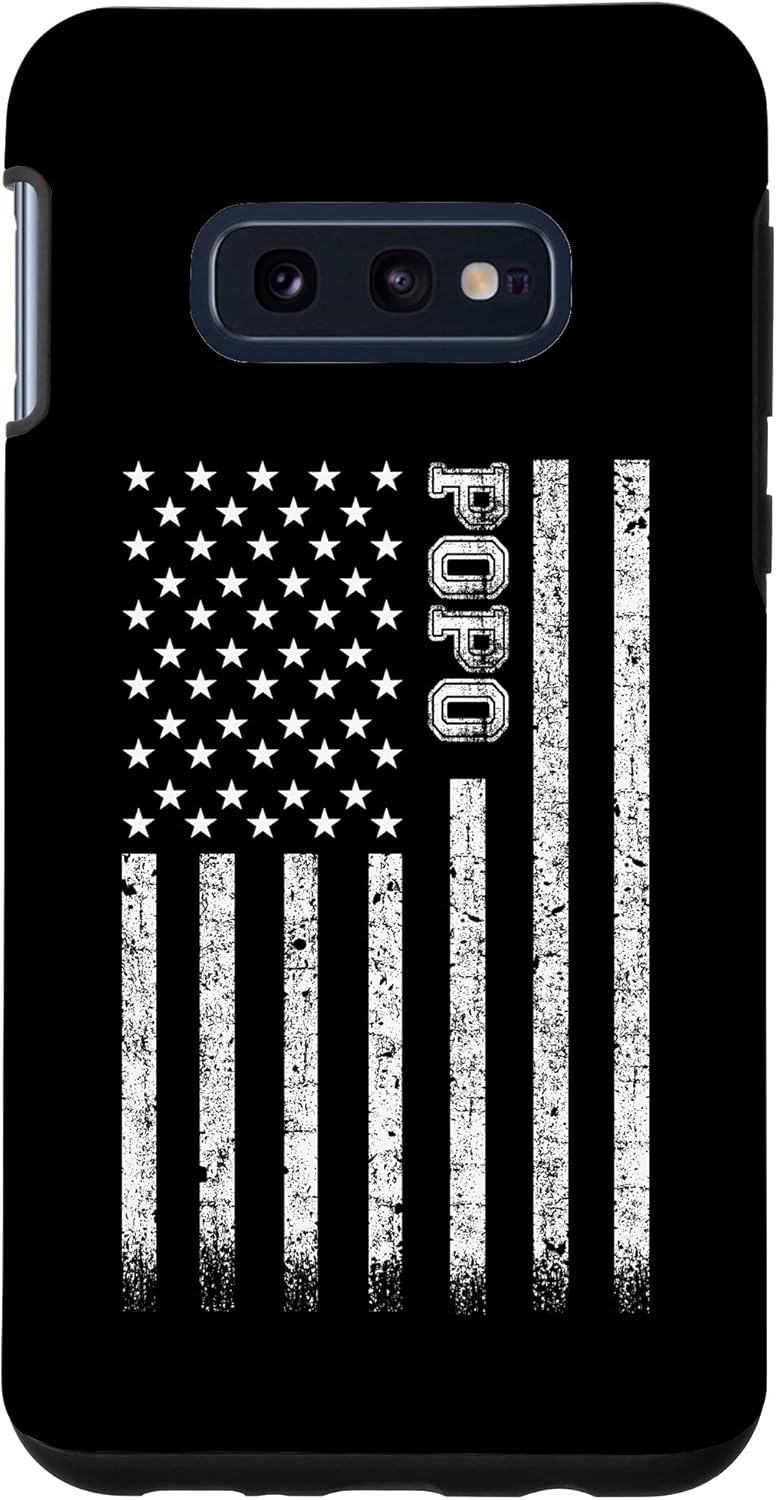 Galaxy S10e Popo American Flag Case