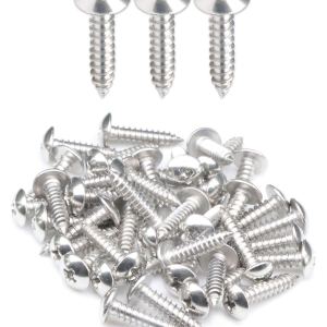 100 tornillos para madera con cabeza Phillips inoxidable 304 de truss #8 x 34 “(20mm) 100 tornillos para madera con cabeza Phillips inoxidable 304 de truss #8 x 34 “(20mm)