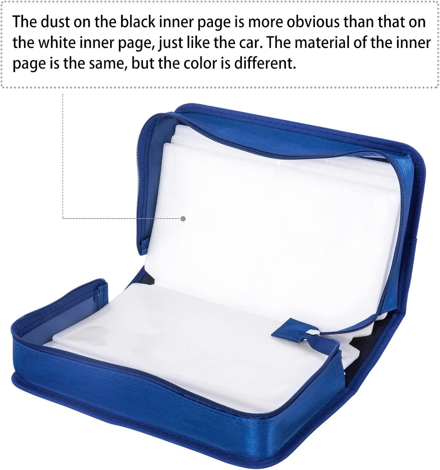 Siveit Funda para CD y DVD, soporte para almacenamiento de CDDVD, capacidad de 128 unidades, organizador de CD, carpeta de CD portátil para viajes