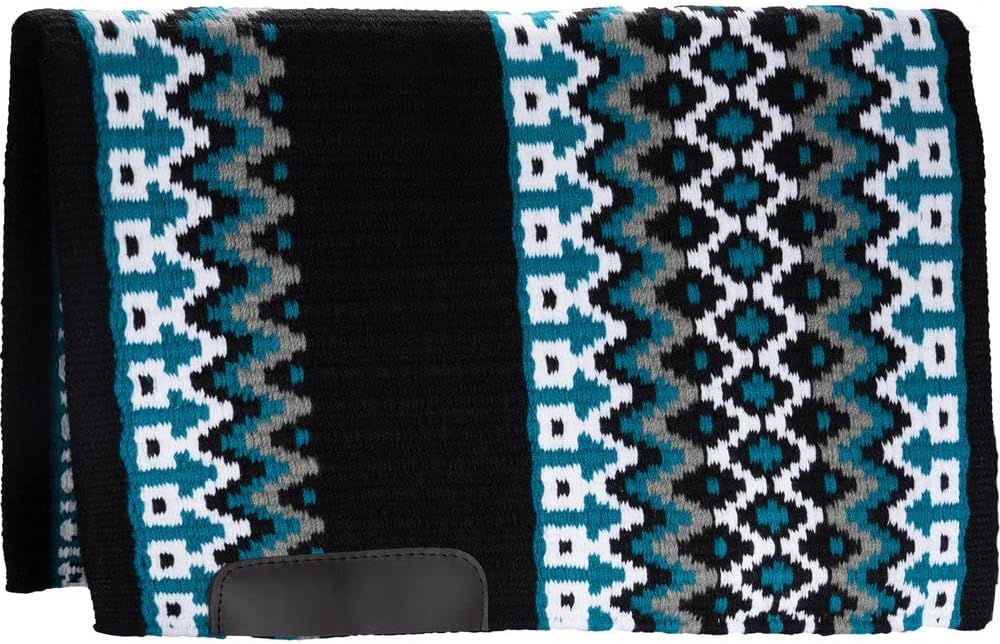 Schneiders Lacey – Manta de gran tamaño para caballos, 100% lana de Nueva Zelanda, estructura antideslizante, tamaño ideal para almohadillas de