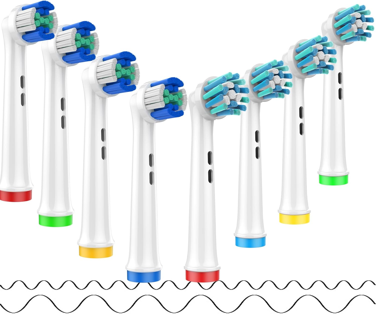 Cabezales de cepillo de dientes para Oral B Braun, cabezales de cepillo de dientes eléctricos profesionales, cabezales de cepillo de limpieza de