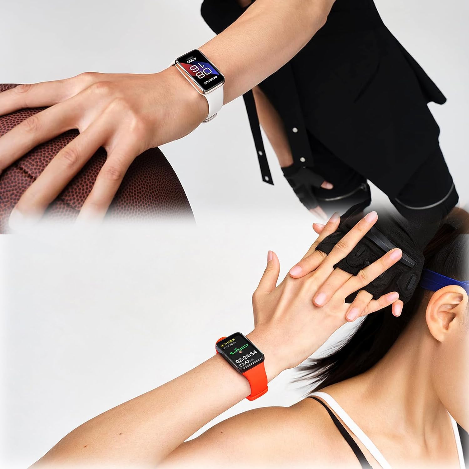 Z.DuDuZAZA Paquete de 7 pulseras para Xiaomi Mi Band 7 Pro correas de repuesto de silicona TPU Correa de reloj ajustable y colorida compatible con