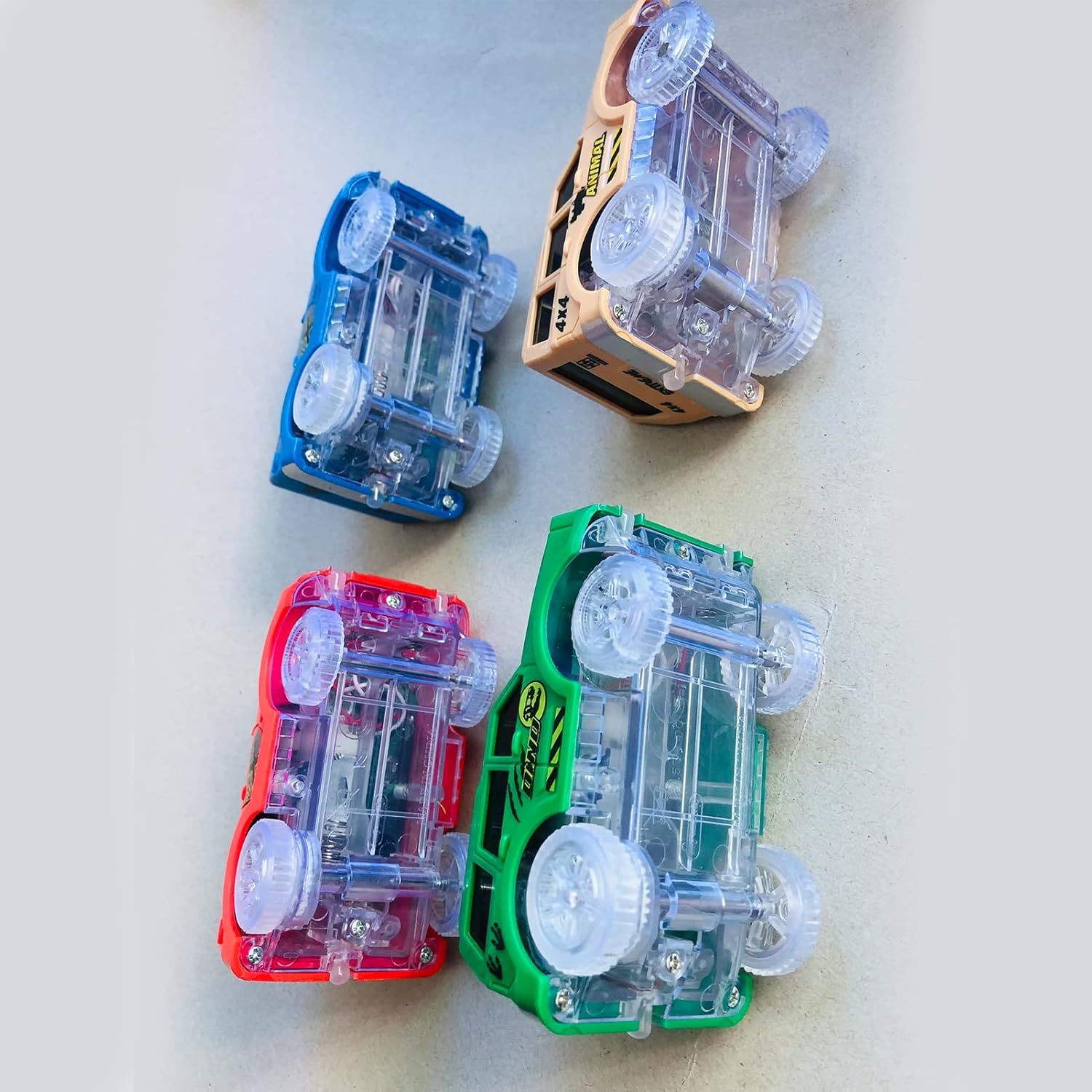 Solo repuesto para pistas de autos, accesorios para pistas de automóvil con 5 luces LED intermitentes, compatible con la mayoría de pistas para