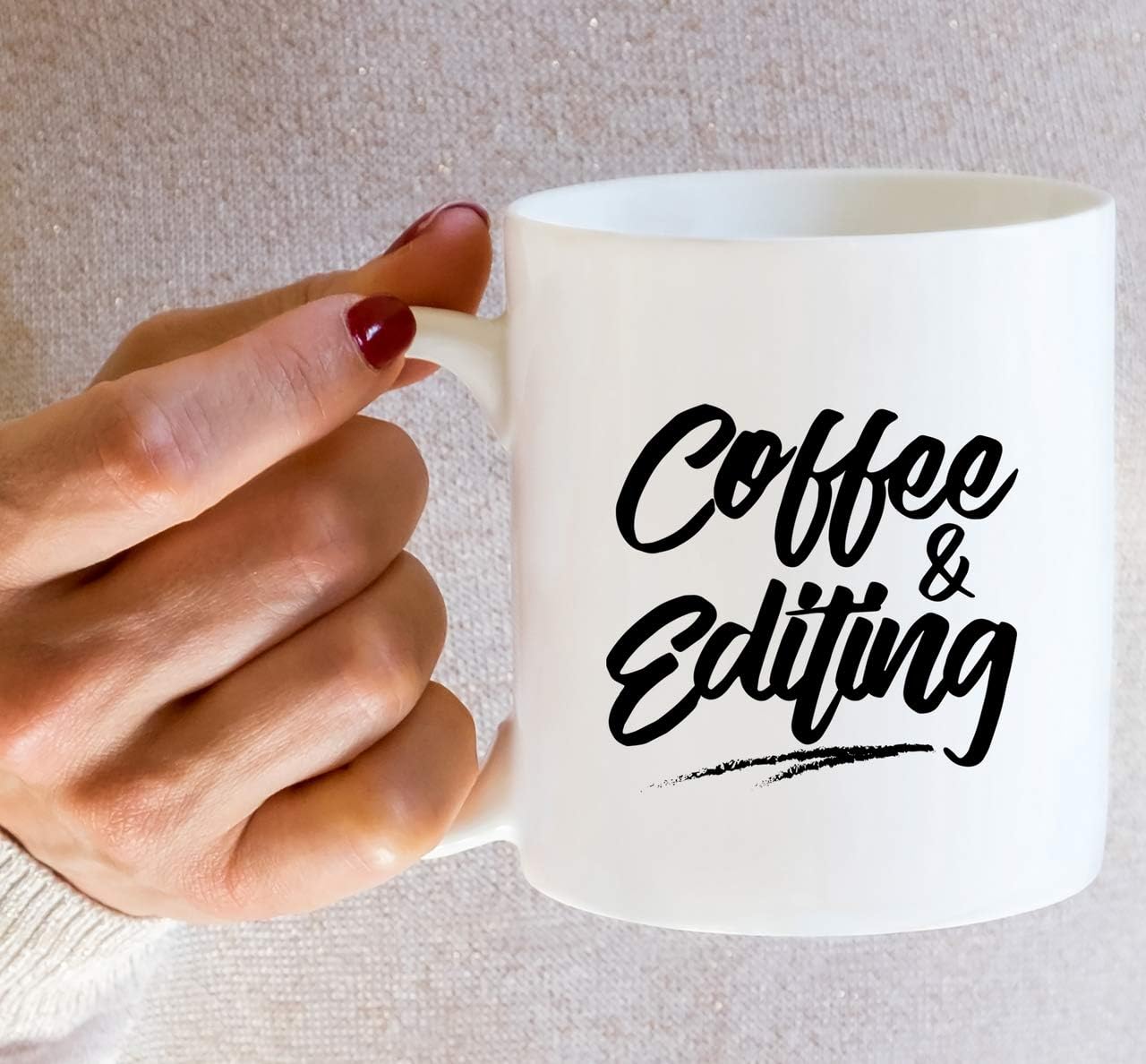 Retreez Funny Mug  Taza de café y cámara de edición para fotógrafos de cerámica de 11 onzas  Divertido, sarcasmo, sarcástico, motivacional, regalos