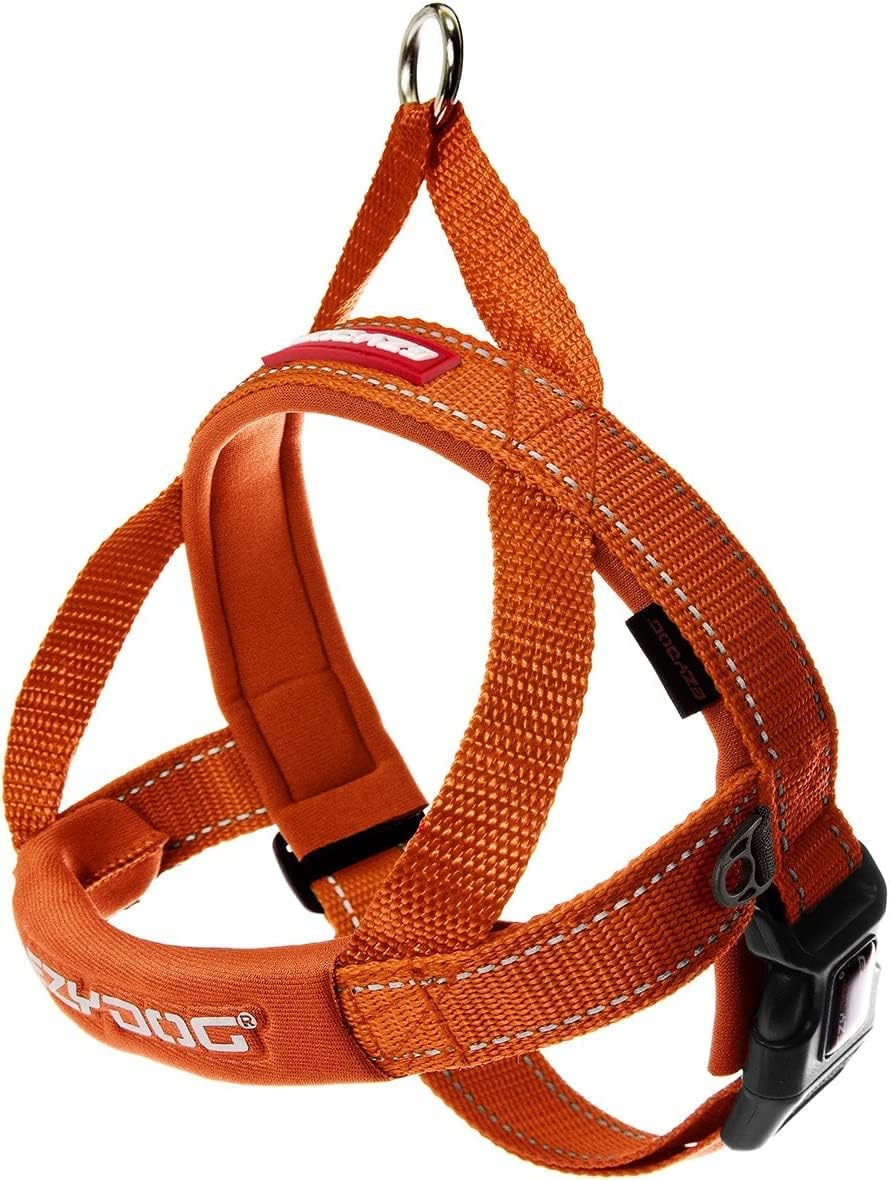 Arnés ajustable para perro de EzyDog, S, Anaranjado