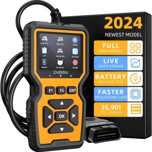 ZMOON ZM201 – Herramienta de diagnóstico profesional OBD2, lector de código de motor de verificación mejorado con herramientas de diagnóstico de ZMOON ZM201 – Herramienta de diagnóstico profesional OBD2, lector de código de motor de verificación mejorado con herramientas de diagnóstico de