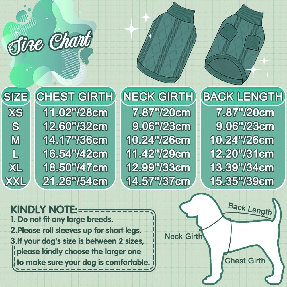 EMUST Suéter de punto para gatos, suéter de punto para perros, suéteres para gatos, suéter de Navidad para perros pequeños y medianos, cachorros,