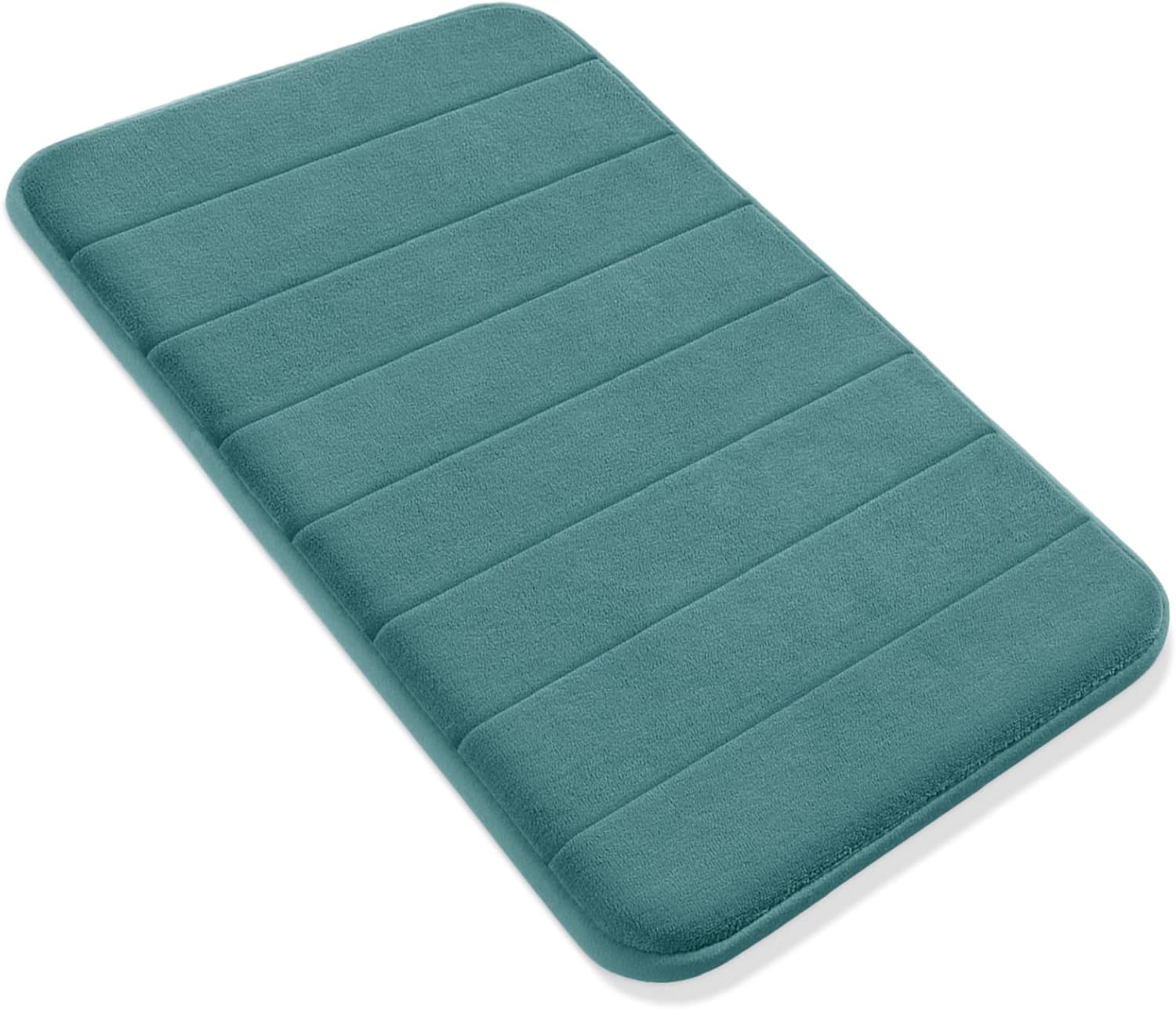 Yimobra Alfombra de baño de espuma viscoelástica, tamaño grande de 31.5 x 19.8 pulgadas, cómoda, suave, superabsorción de agua, lavable a máquina,