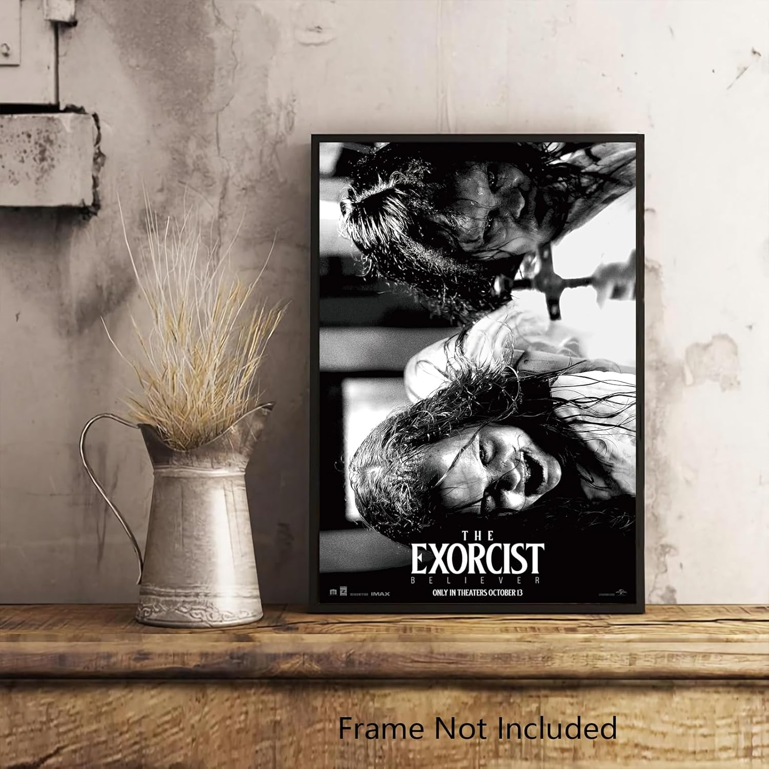 Kerry dober horror The Exorcist Believer Movie Poster Cool Wall Decor Art Print Posters for Room Aesthetic – Matte canvas Poster Frameless Gift 11 x