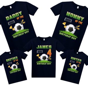 Soccer Birthday Shirt, Soccer Custom Shirt, Personalized Soccer Shirt, Soccer family shirts, Soccer matching family party Birthday Shirt, Birthday Soccer Birthday Shirt, Soccer Custom Shirt, Personalized Soccer Shirt, Soccer family shirts, Soccer matching family party Birthday Shirt, Birthday