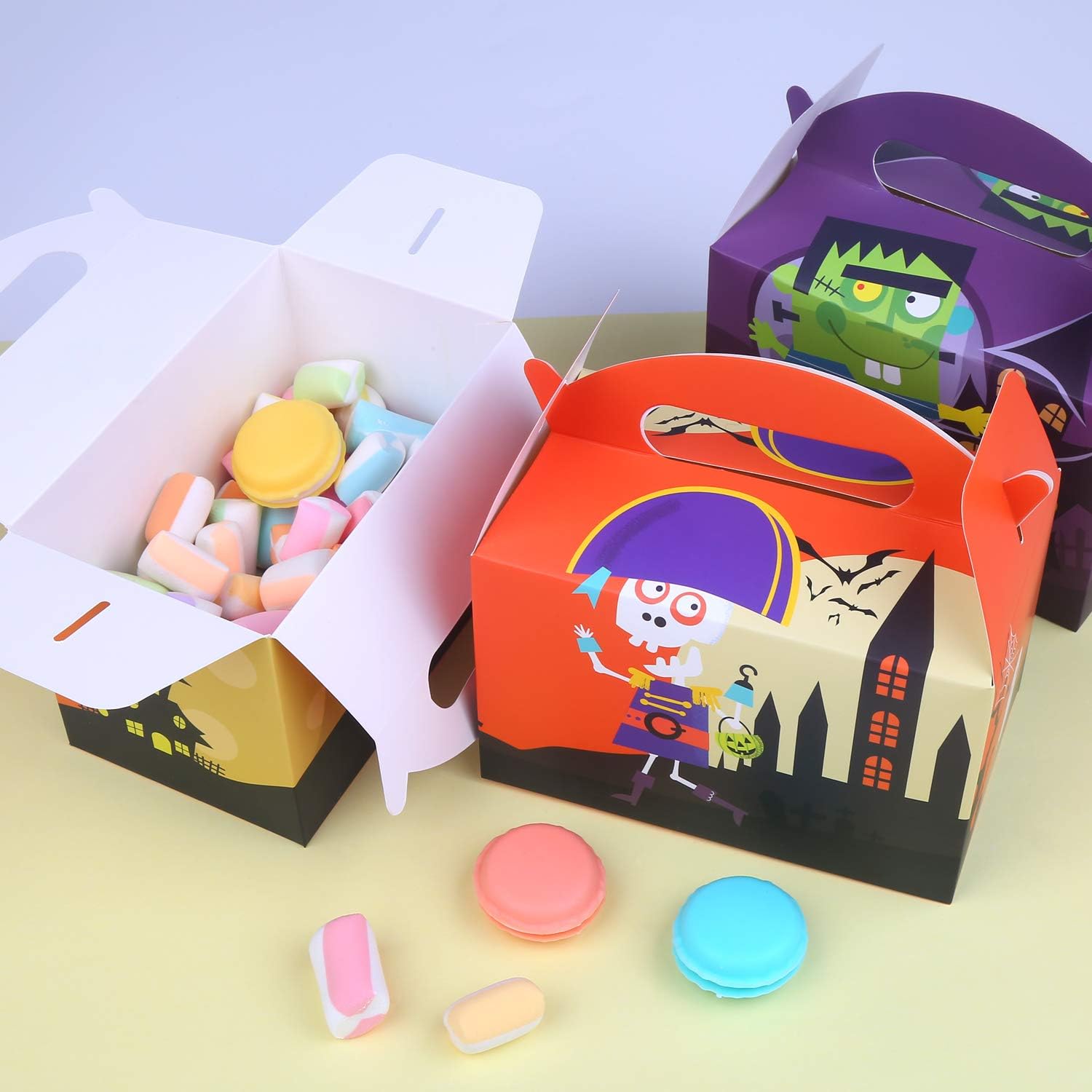 CCINEE Bolsa de papel de Halloween 36pcs para Halloween Party Favor Candy Gift Embalaje Suministro