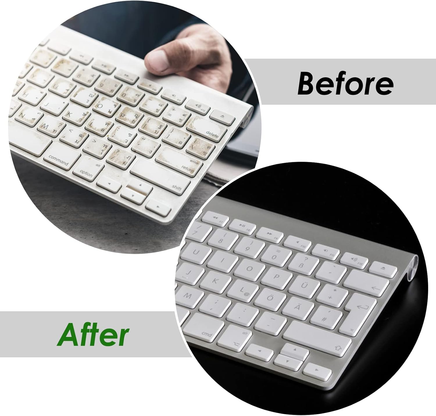 Cepillo para teclado, pequeño kit de cepillo de limpieza portátil para computadora, PC, teclado, laptop, cámara electrónica, cámara, cepillos