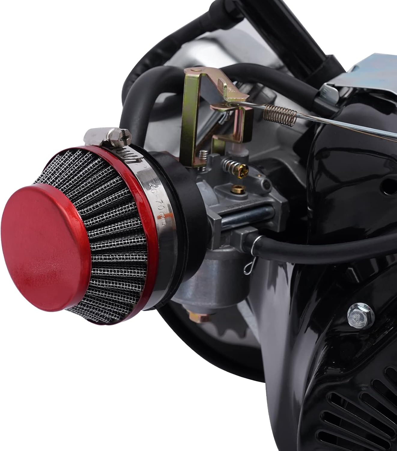 TFCFL Kit de motor de bicicleta de 4 tiempos, kit de conversión de bicicleta motorizada a gas de 100 cc, gasolina de gasolina, bicicleta, moto,