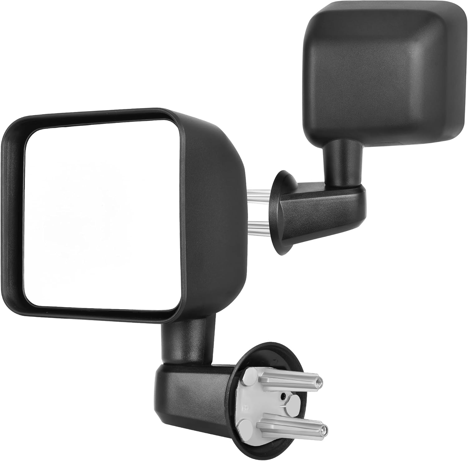 YITAMOTOR Espejo lateral izquierdo del conductor compatible con Wrangler JK 2007 2008 2009 2010 2011 2012 2013 2014 2015 2016 2017 Espejo retrovisor
