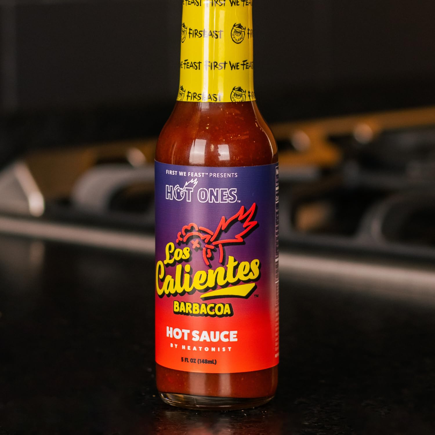 Hot Ones Paquete variado de temporada 22, salsas picantes suaves a ardientes en botellas de 5 onzas (paquete de 3)