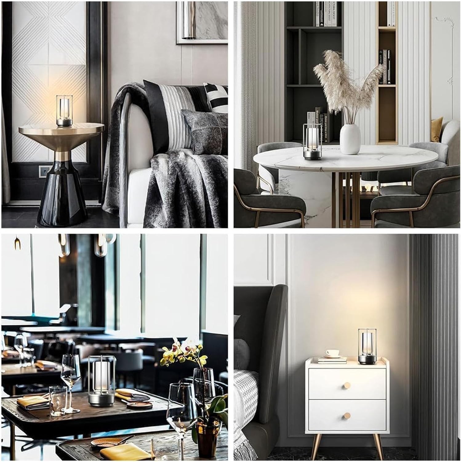 Refresh Decor – Linterna de cristal, lámpara de cristal de refresco, lámpara de cristal Lumisom, lámpara de mesa Lumisom, lámpara de mesa Lumisom,
