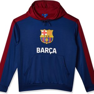 Icon Sports Sudadera con capucha para hombre adulto del Barça con licencia oficial del FC Barcelona Icon Sports Sudadera con capucha para hombre adulto del Barça con licencia oficial del FC Barcelona
