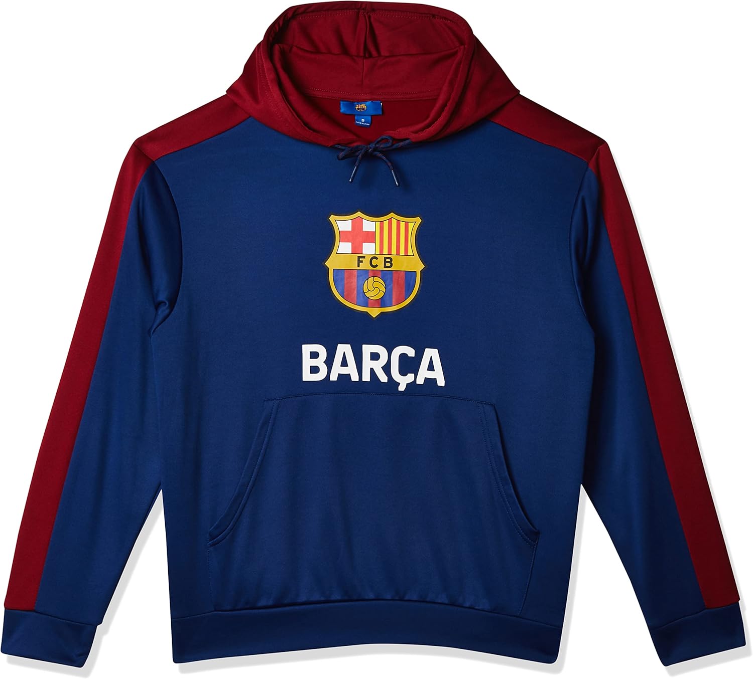 Icon Sports Sudadera con capucha para hombre adulto del Barça con licencia oficial del FC Barcelona