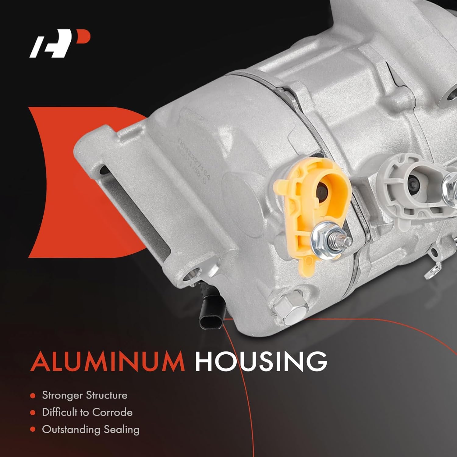 A-Premium Compresor de aire acondicionado con embrague compatible con Ford Explorer 2020-2023 3.0L, Police Interceptor Utility 2020-2023 3.0L y