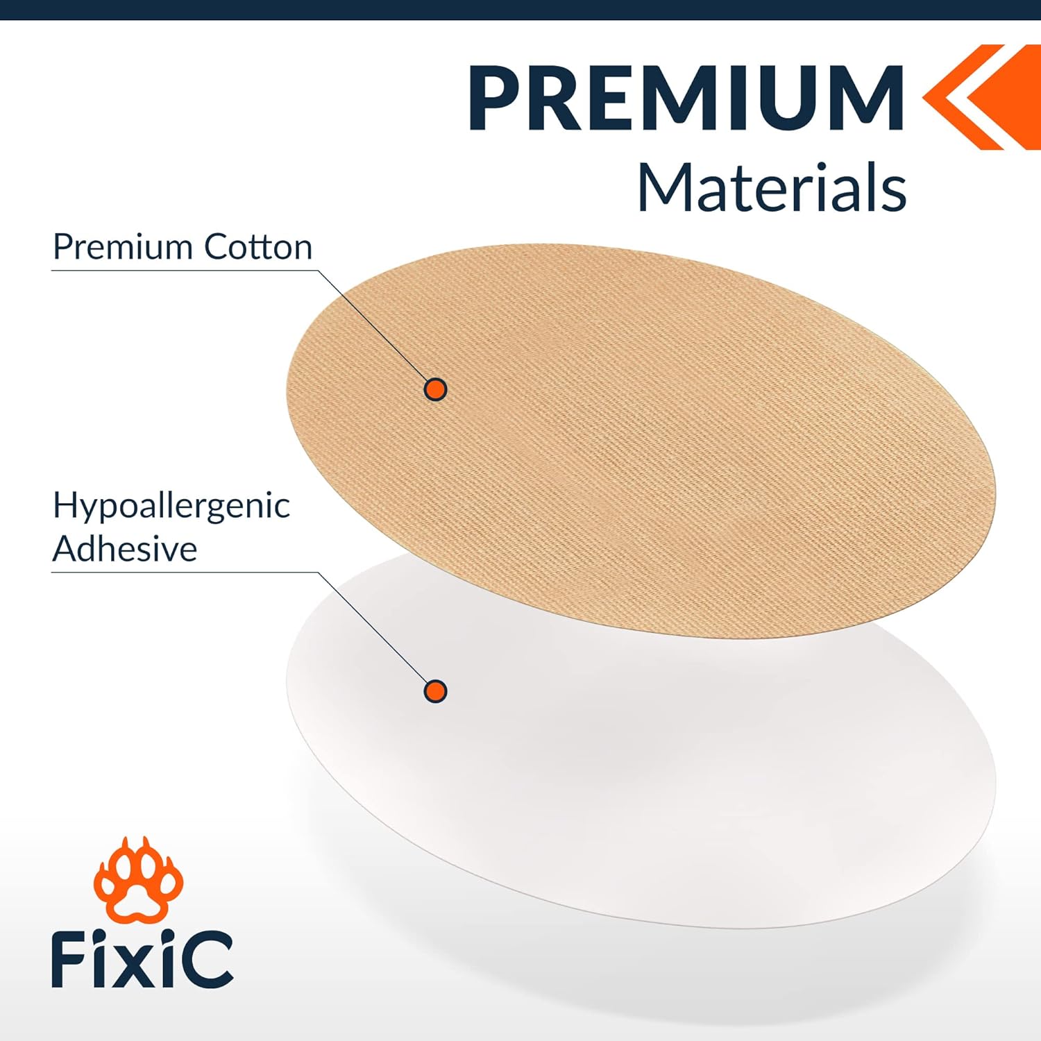 Fixic Parches adhesivos de estilo libre, 25 piezas, buenos para libre, Enlite – Guardian, vendajes adhesivos impermeables, cubiertas libres, papel