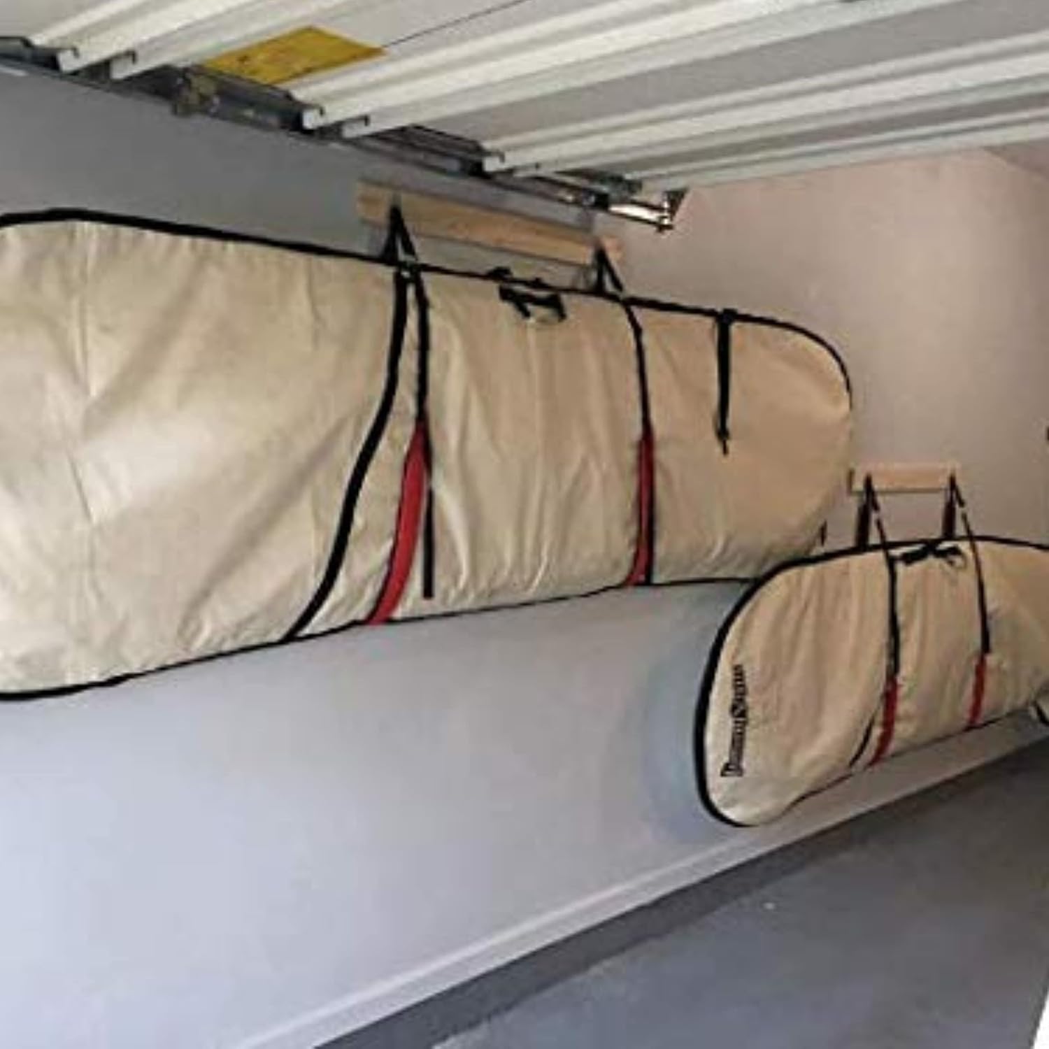 Estante de almacenamiento para kayak, correas acolchadas ajustables de alta calidad para kayaks, tabla de remo de SUP y tabla de surf para