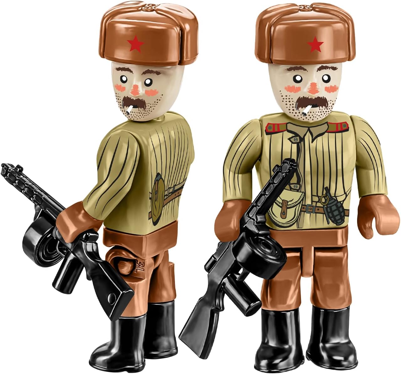 COBI Colección Histórica Pistola Soviética ZiS-3 de la Segunda Guerra Mundial