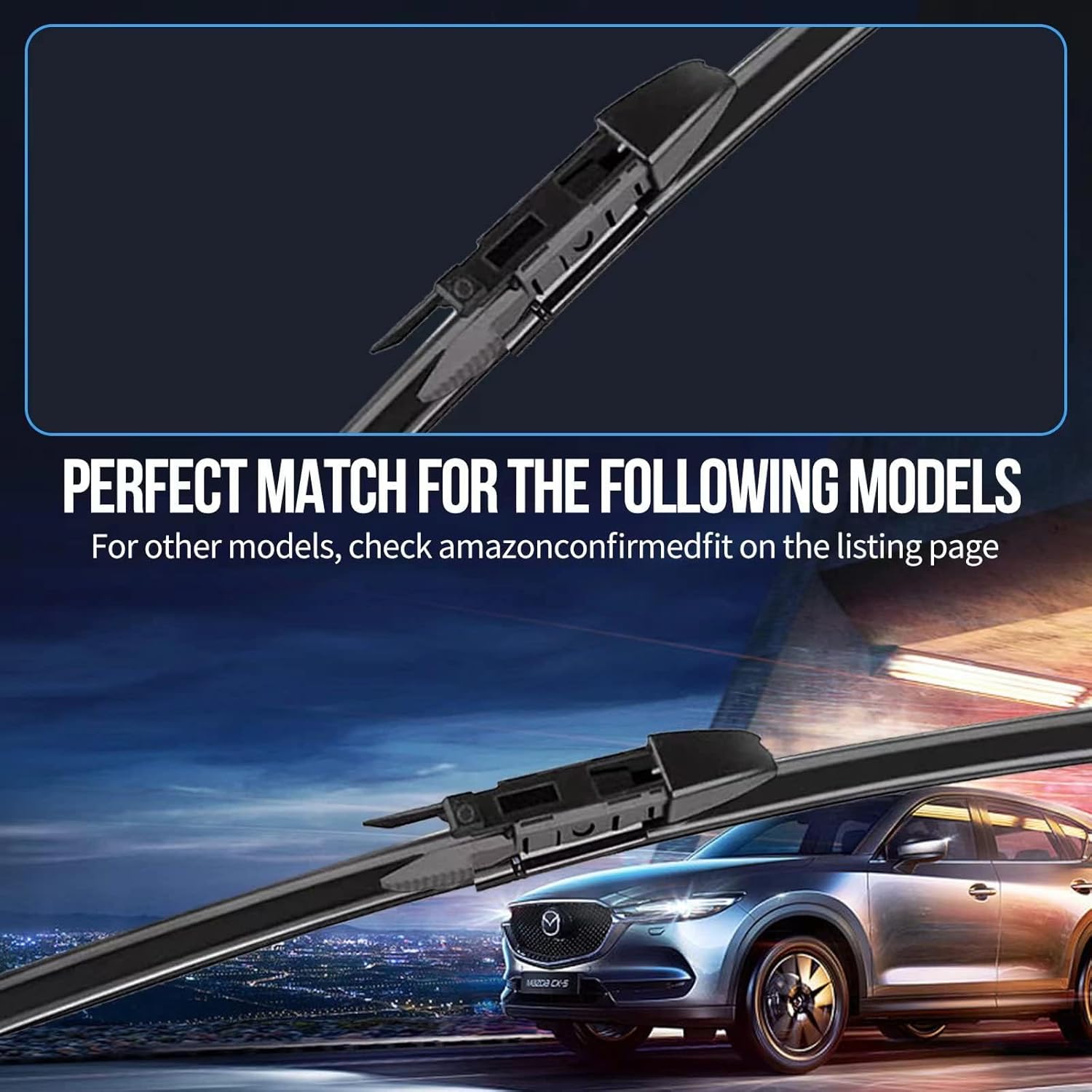 WENYANT 24 + 19 pulgadas compatible con BMW Serie 3 de 4 puertas E90 E91 F30 F31 F34 F80 M3 092009-2018, Audi A3 2005-2013 limpiaparabrisas
