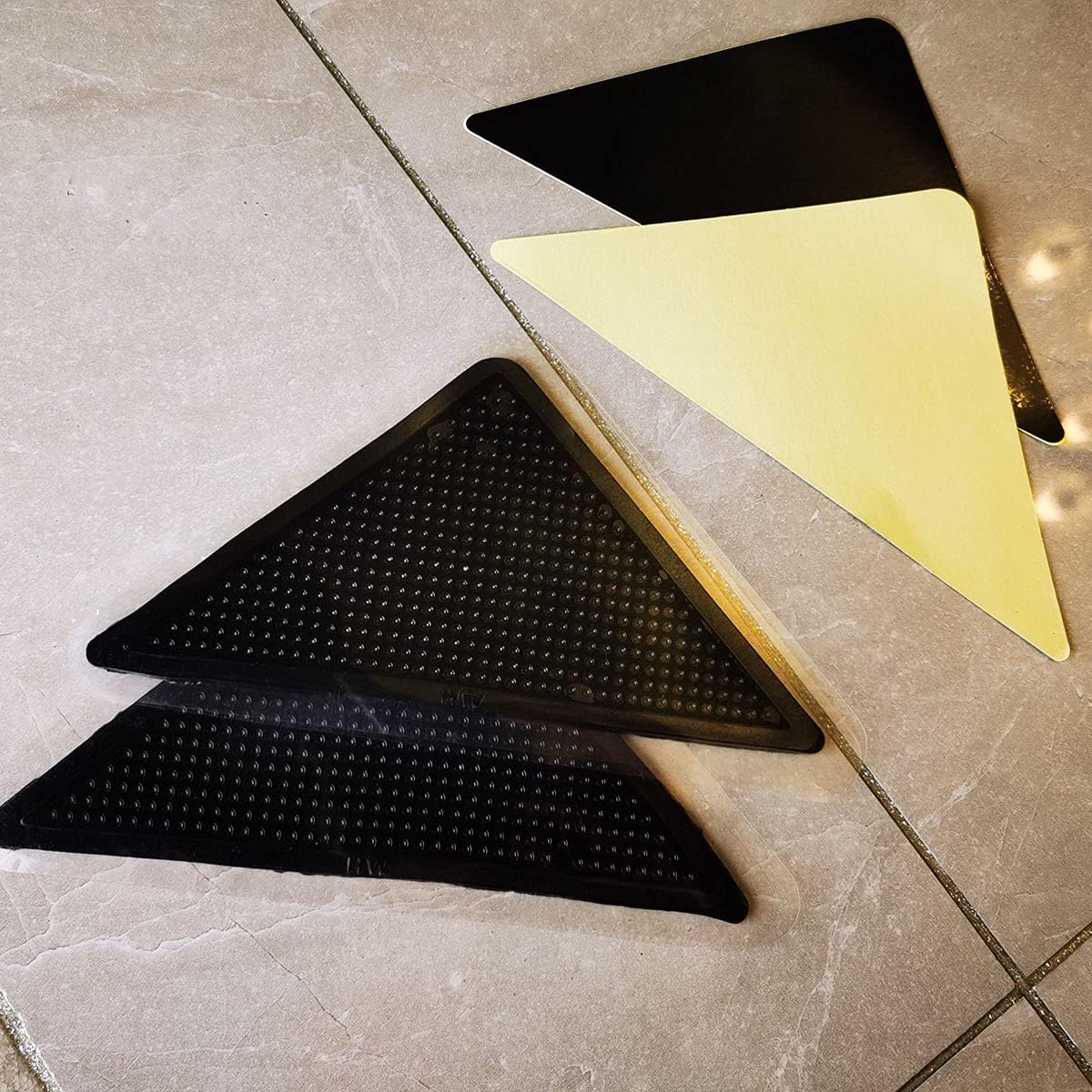 Ruggies As Seen On TV – Tapón de agarre para alfombra, resistente y lavable, almohadilla de agarre para piso, tapón de agarre de succión, soporte