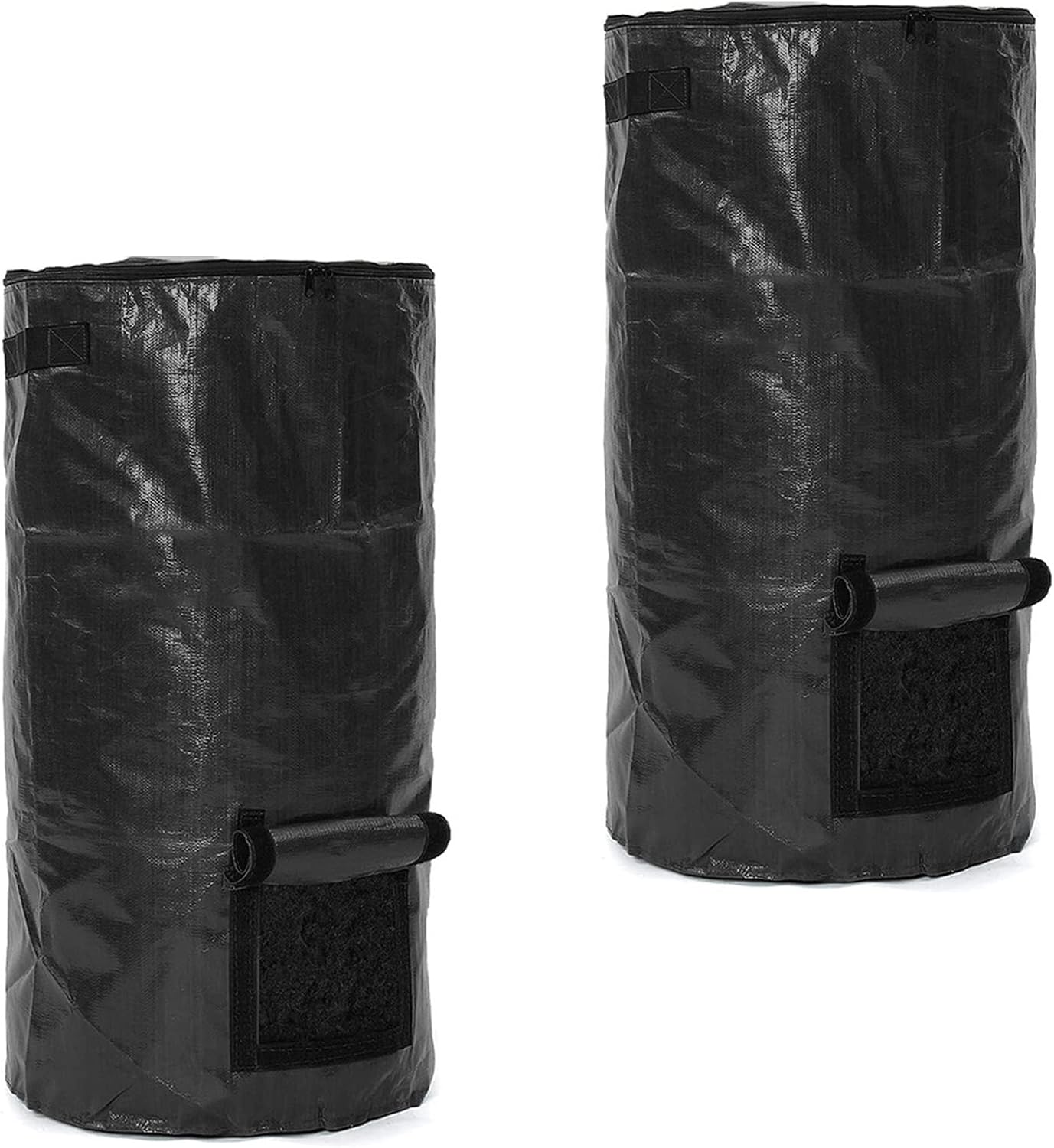 Bolsa de basura reutilizable para compost, bolsa de basura para jardín, contenedor grande de fertilizante, caja de colección de fertilizantes, 80
