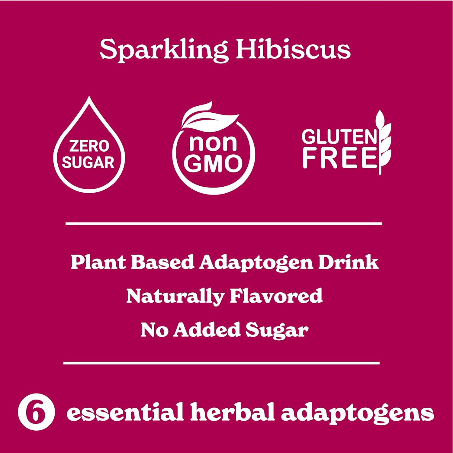 Tranquini Bebida calmante con adaptógenos herbales  Bebida para aliviar el estrés de agua con gas  Sin azúcar, sin alcohol, sin gluten, vegana – 8.5