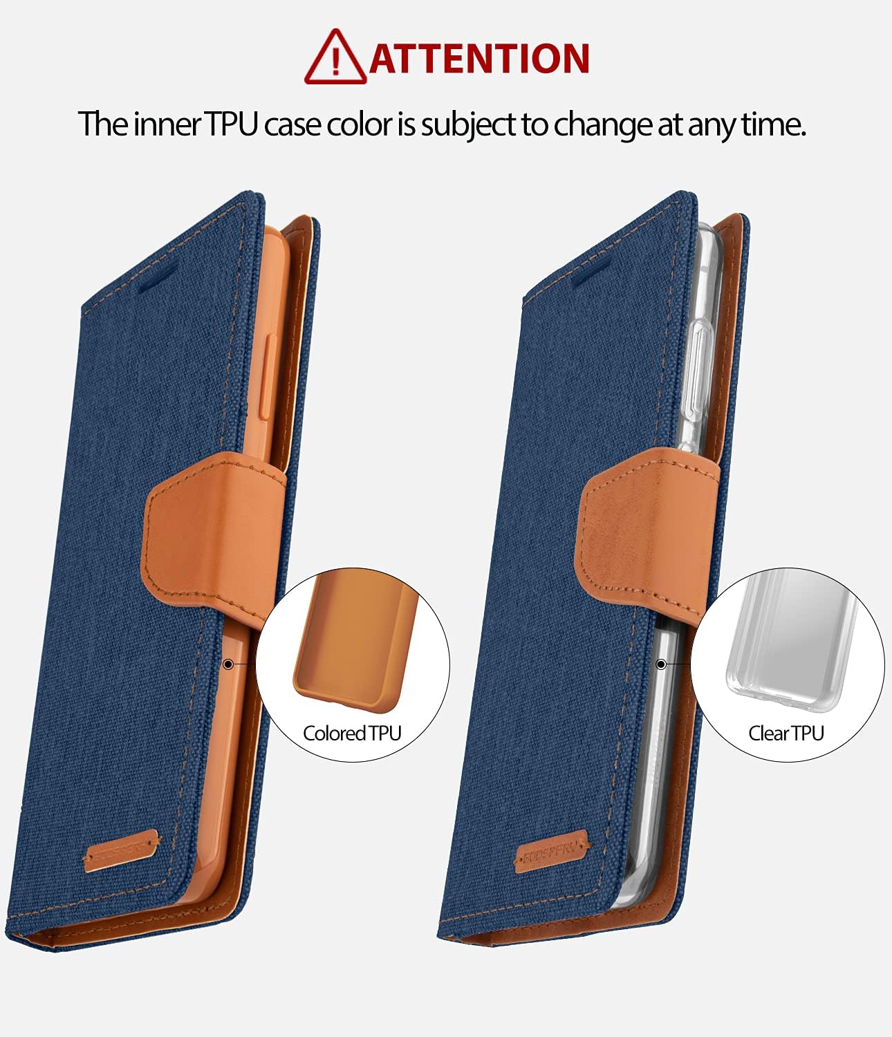 GOOSPERY Funda de lona para Galaxy S21 Ultra 0.18 oz, 3 ranuras para tarjetas, 1 bolsillo lateral, función de pie, 8 colores, protector de pantalla