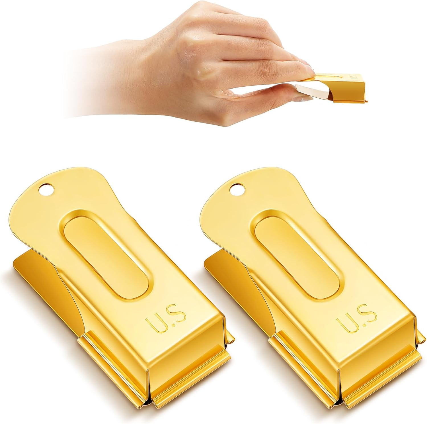 VercanMonth 2 piezas de latón para entrenamiento de mascotas, clicker de señalización de grillo, clicker de metal para perros, cachorros, gatos,