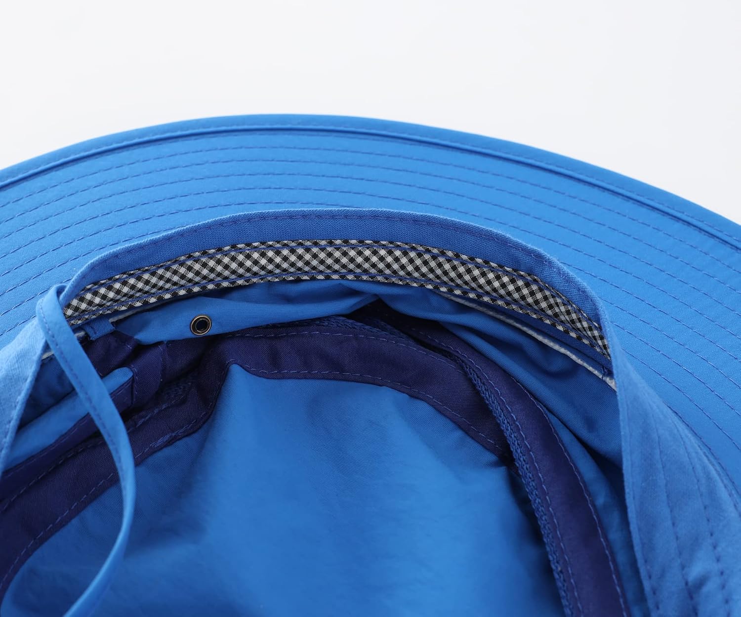 Home Prefer – Sombrero para hombre con protección solar UPF 50+ de ala ancha y sombrero para pesca resistente al viento