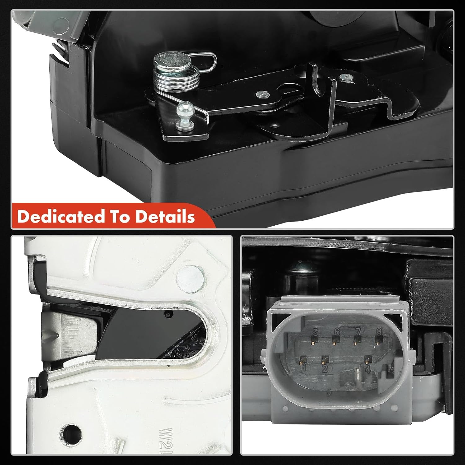 A-Premium Actuador de bloqueo de puerta compatible con vehículos BMW Serie E53 X5 2000-2006 – Lado delantero izquierdo del conductor, reemplazo #