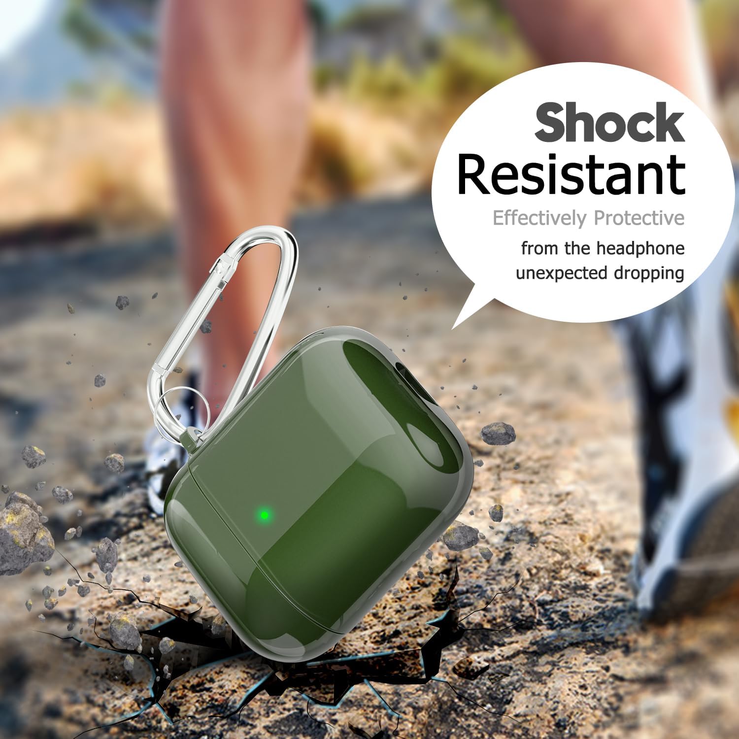 Funda transparente para Airpods (12), bonita funda transparente para Airpods de segunda gerneración, accesorios de silicona de goma TPU suave,