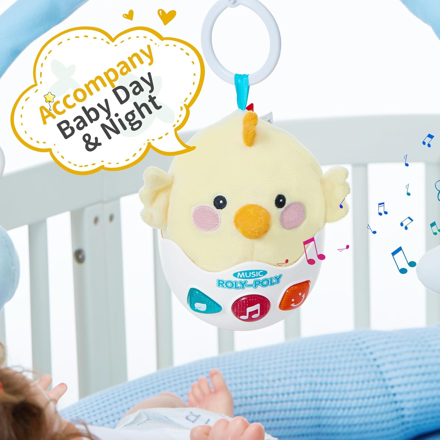 Juguetes sensoriales para bebés de 1 a 3 años, juguetes musicales Baby Einstein de 6 a 12 meses, juguetes de aprendizaje para la dentición para