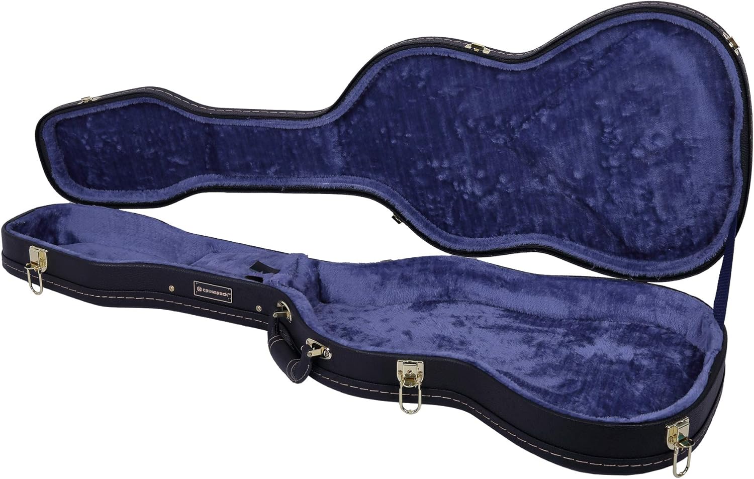 Crossrock Funda eléctrica para guitarras estilo Telecaster y Stratocaster en negro (CRW600STBK)