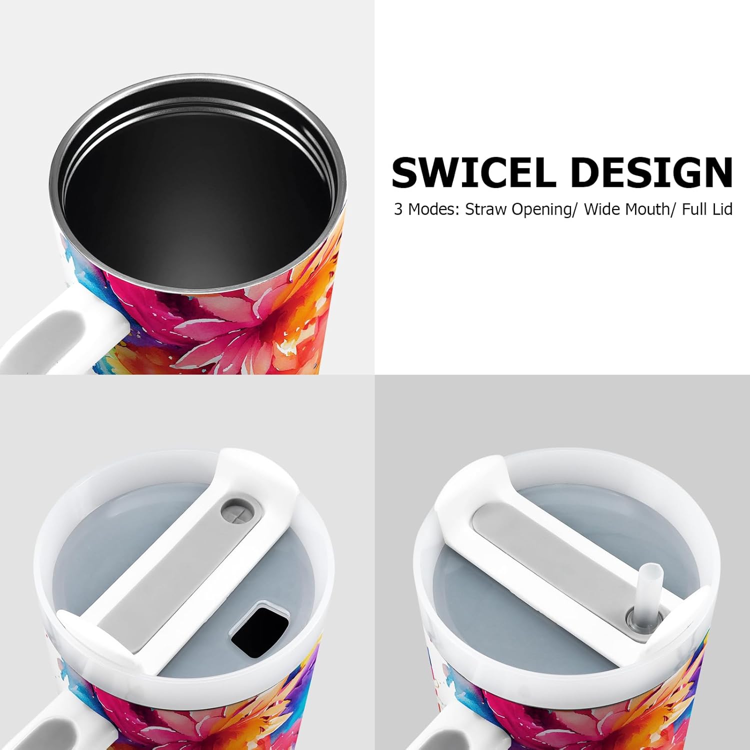 Regalo para mamá  40 onzas para mamá, Navidad, Día de la Madre, cumpleaños, regalo de hija, hijo, vaso de viaje con asa, taza aislada al vacío de