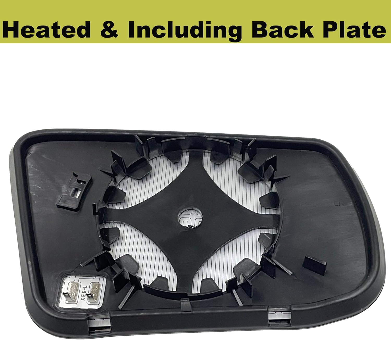 Altima – Espejo de cristal calefactable para el lado del conductor con soporte trasero compatible con Nissan Altima Sentra 2013-2018 Altima Sentra