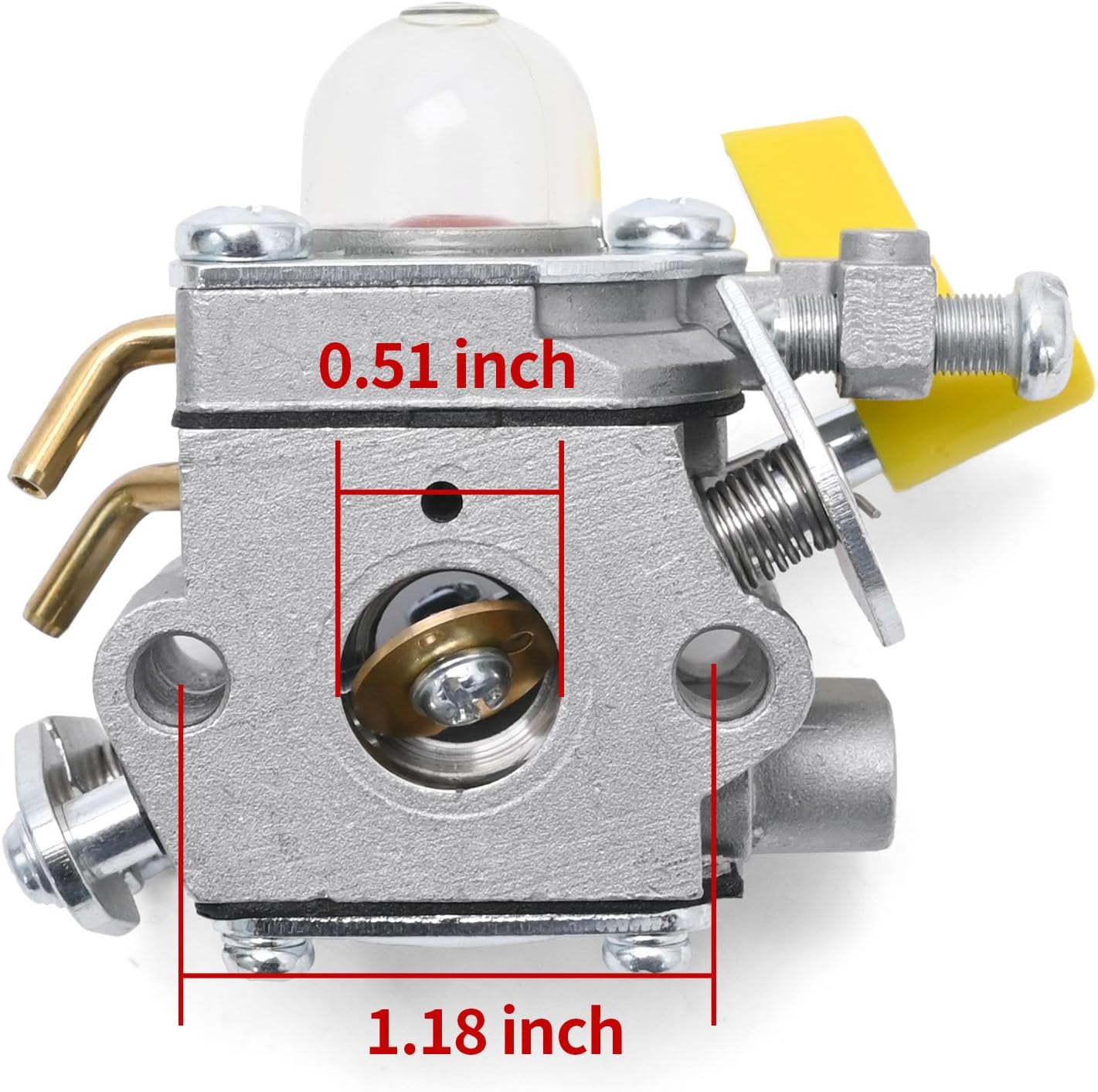 Repuesto de carburador C1U-H60 para recortadora de cuerdas Ryobi RY28000 RY28005 RY28025 RY28020 CS26 RY28021 RY28041 26CC, reemplazo de