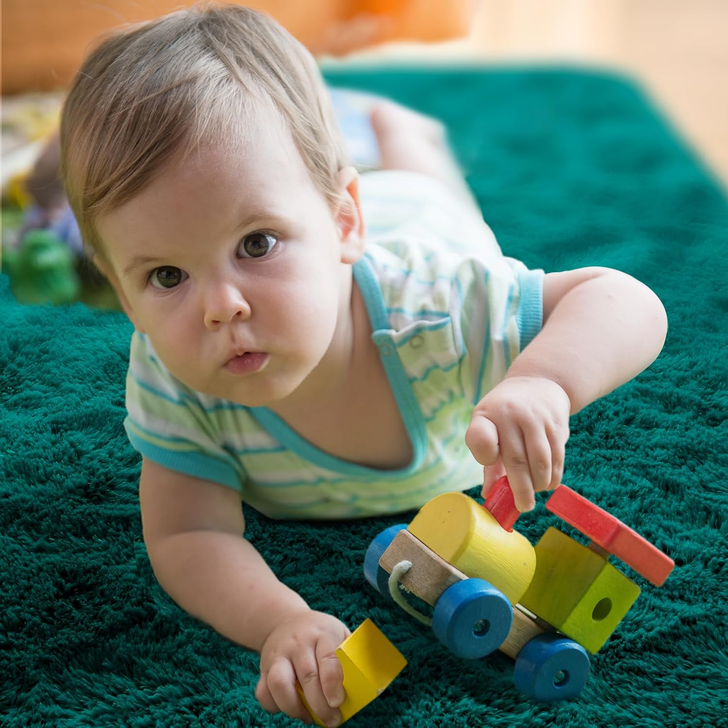 HOMORE Alfombra mullida de lujo para área, moderna, para dormitorio, sala de estar, alfombra súper suave y cómoda, lindas alfombras para niños,