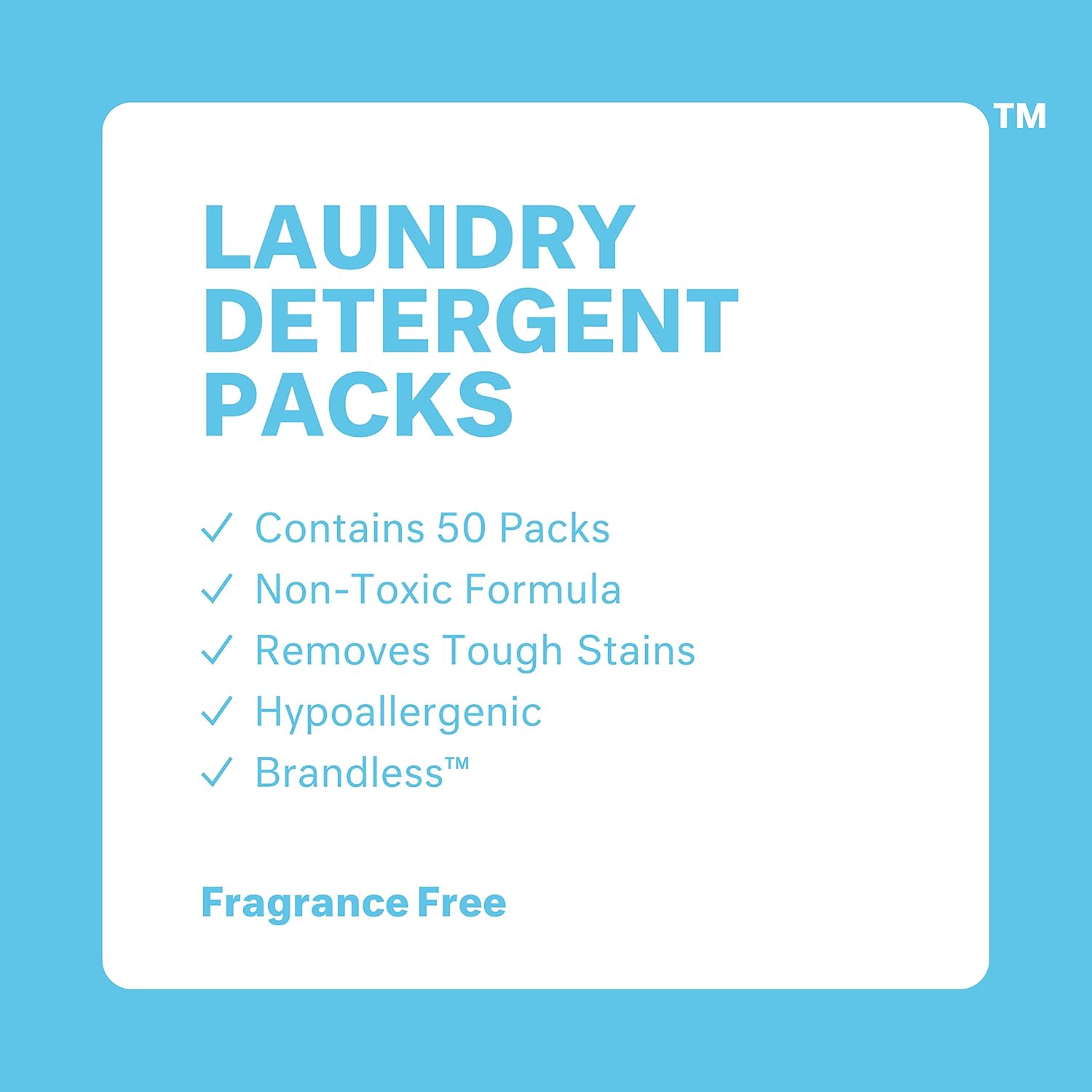 Detergente para ropa sin fragancia, cápsulas de detergente hipoalergénicas, cápsulas de detergente para ropa, seguro para todas las lavadoras, sin