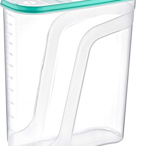 Uniware Contenedor de plástico libre de BPA para almacenamiento de alimentos (6 litros (6.3 cuartos de galón), 1 paquete Uniware Contenedor de plástico libre de BPA para almacenamiento de alimentos (6 litros (6.3 cuartos de galón), 1 paquete