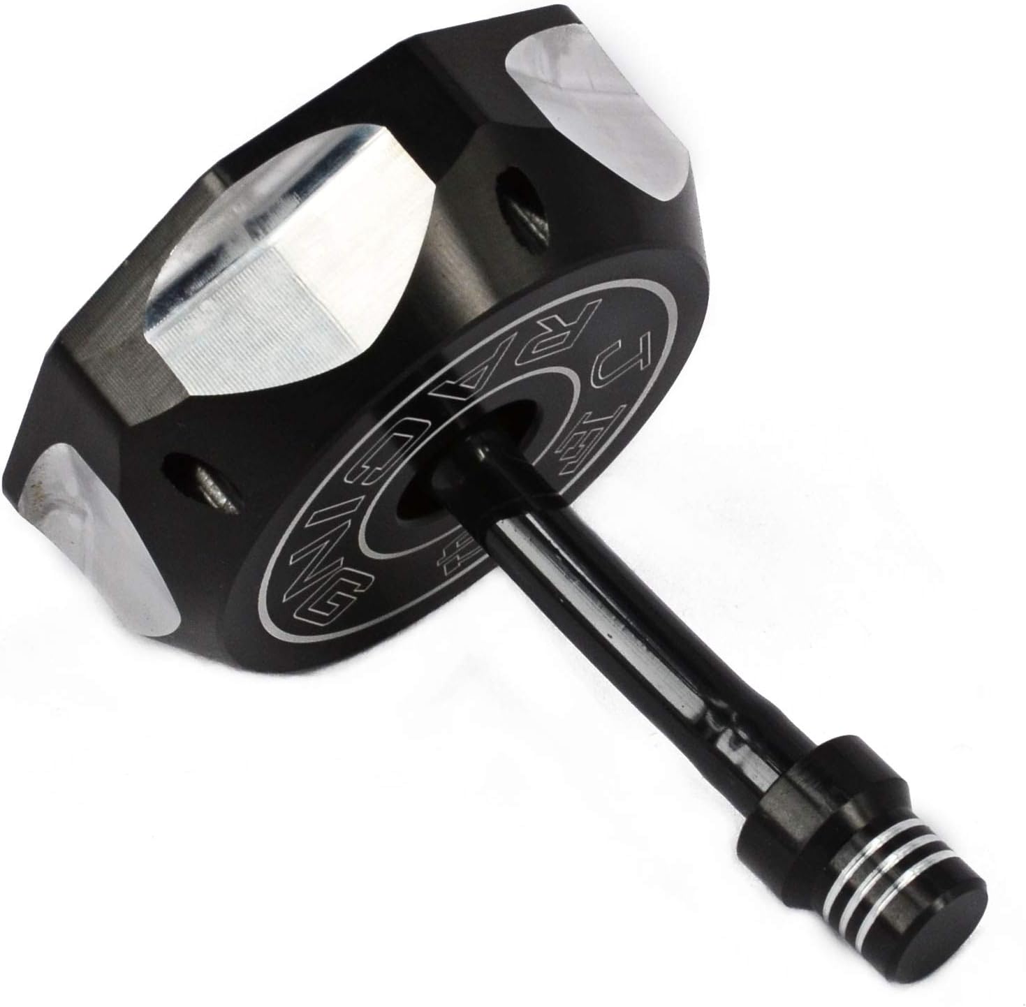Cubierta de tapa de tanque de combustible de aluminio CNC con válvula de respiradero, tubo de manguera de ventilación de aire para XR CRF 50 XR50