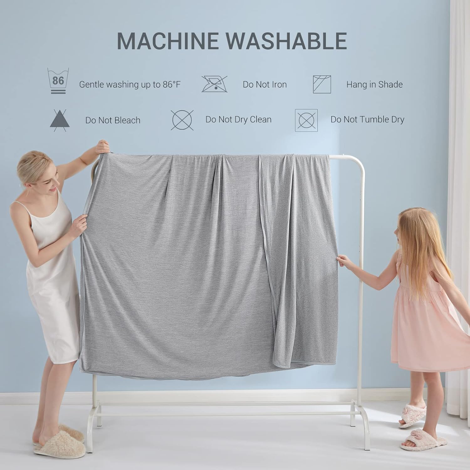 Marchpower Manta refrescante para niños que duermen con calor, manta de enfriamiento Arc-Chill con diseño de doble cara, fibra de enfriamiento