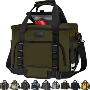 BALEINE Bolsa térmica suave extragrande, enfriador portátil a prueba de fugas, volumen de 4060 latas para playa, camping, kayak, viajes y viajes por BALEINE Bolsa térmica suave extragrande, enfriador portátil a prueba de fugas, volumen de 4060 latas para playa, camping, kayak, viajes y viajes por